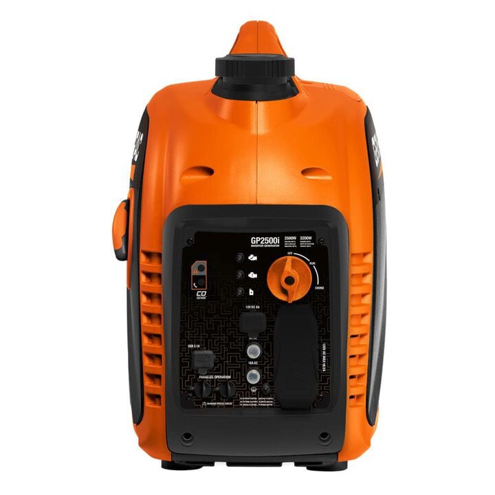 Generac 2,500 Watt Gas Powered 49-State Portable Inverter Generator with COsense Technology, large image number 2