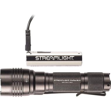 Streamlight ProTac HL-X USB Black Multi-Fuel Tactical Flashlight