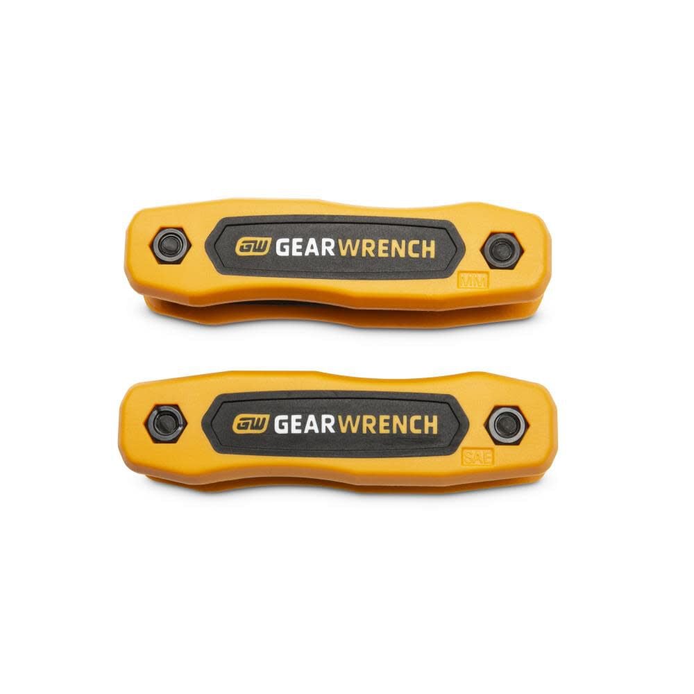 GEARWRENCH SAE/Metric Folding Hex Key Set 17pc, large image number 2