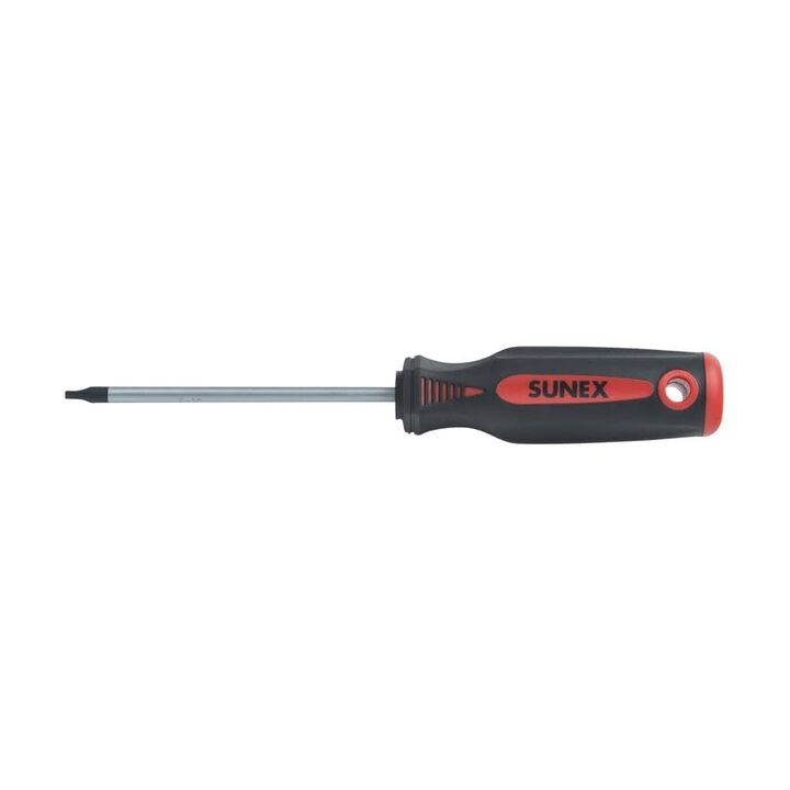 Sunex T10 x 4 Inch Steel Matte Blasted Tip Torx Screwdriver