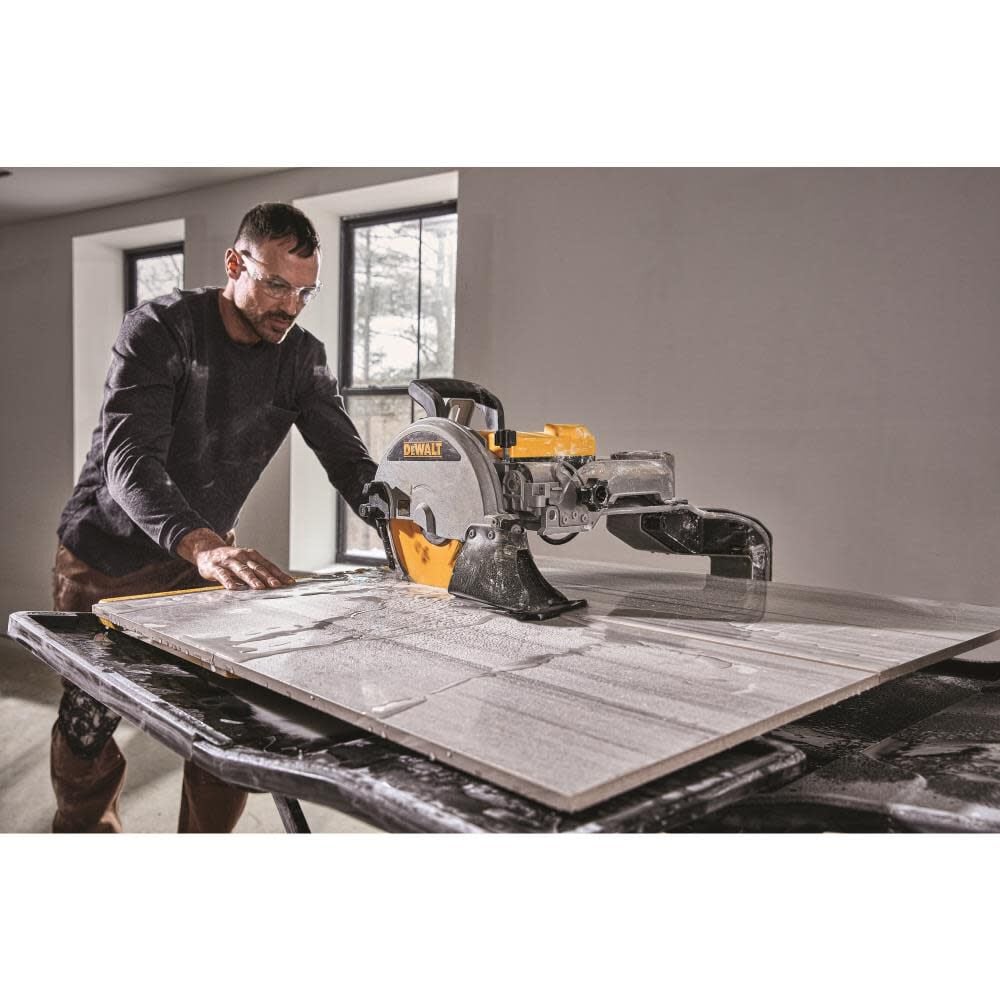 DEWALT 10 in. High Capacity Wet Tile Saw, large image number 6