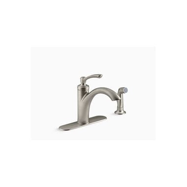 Kohler Linwood Kitchen Faucet Vibrant Stainless 1 Handle
