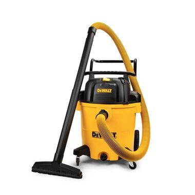 DEWALT 16 Gallon. 6.5HP Poly Wet/Dry Vacuum with Extra Accessories