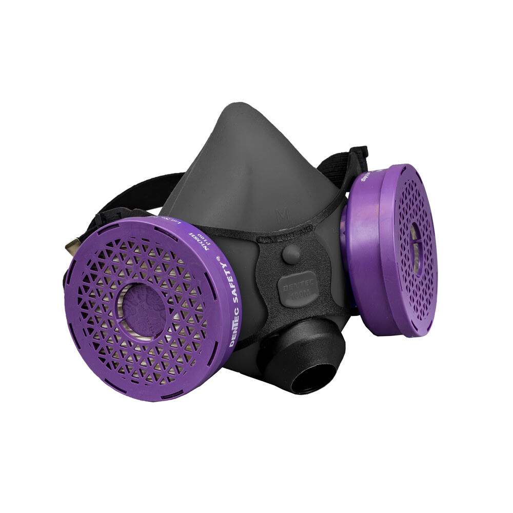 Forney Industries P100 High Efficiency Dual Cartridge Half Mask Respirator
