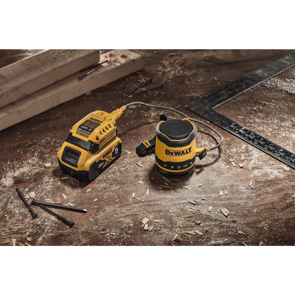 DEWALT USB-C Rechargeable Bluetooth Speaker 2 Pack, large image number 6