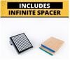 Door Stud Pro Series Door Installation Kit, Black, small image number 4