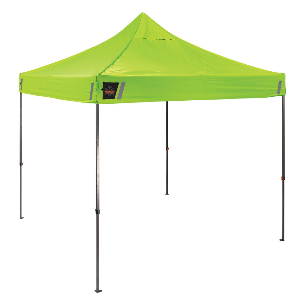 Ergodyne Heavy-Duty Pop-Up Tent Kit Hi-Vis Green, large image number 11