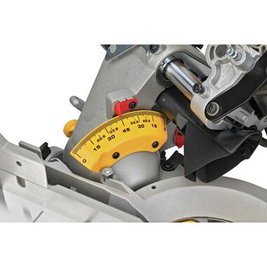 DEWALT 12 Double Bevel Sliding Compound Miter Saw with Heavy Duty Miter Saw Stand, large image number 6