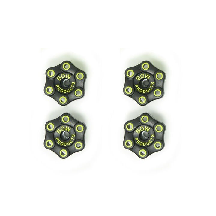 Bow Products 2-3/8in Diameter Jig & Hardware Knob 4pc