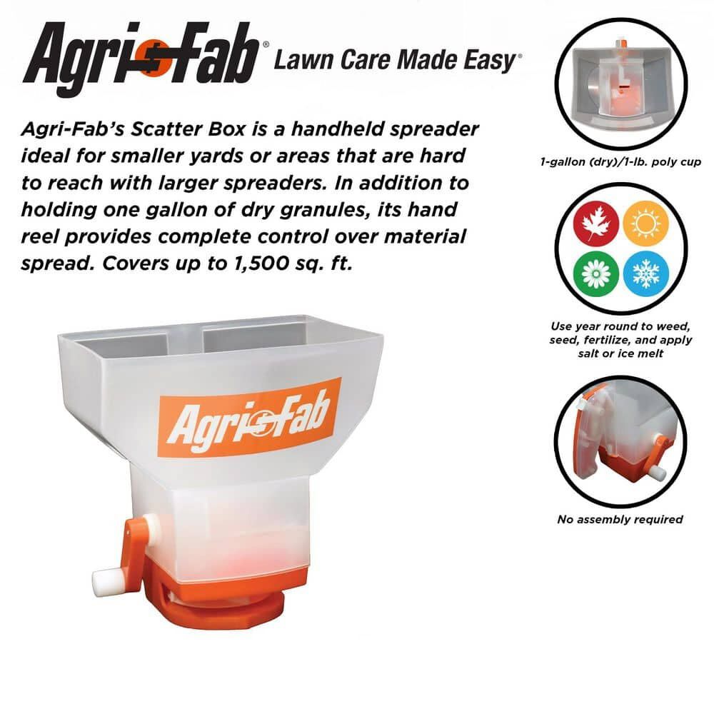 Agri-Fab 1 Gallon Handheld Broadcast Spreader, large image number 6