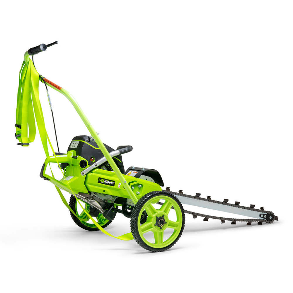 Georipper 16 Inch 74cc Gas Handheld Trencher with EZ Kart, large image number 3