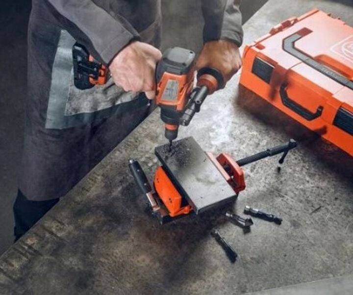 Fein 18V ASCM18-4 QMP AS High Torque QuickIN Top Set Cordless Hammer Drill/Driver Kit, large image number 6