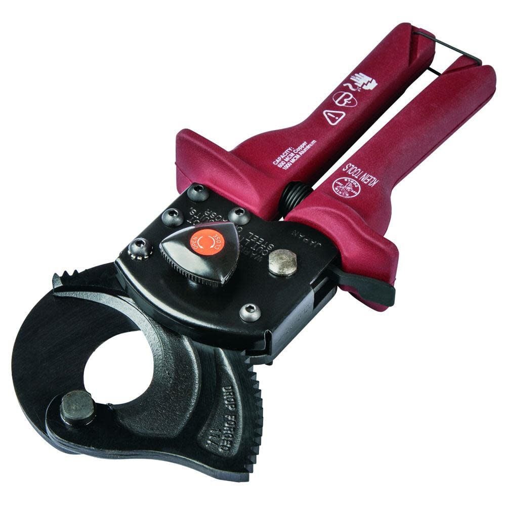 Klein Tools Compact Ratcheting Cable Cutter, large image number 2