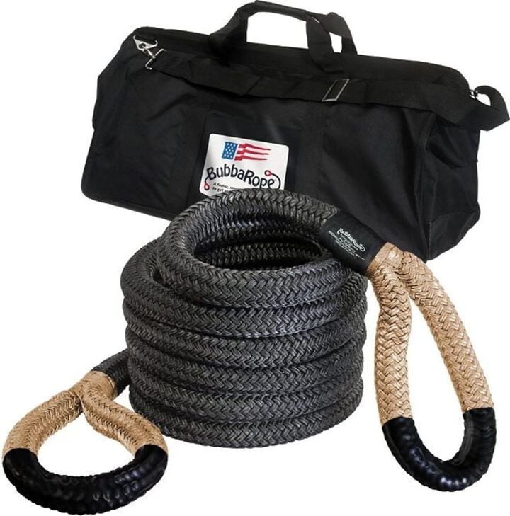 Bubba Rope Extreme 2 Inch x 20 Ft. Tan Power Stretch Off-Road Recovery Rope