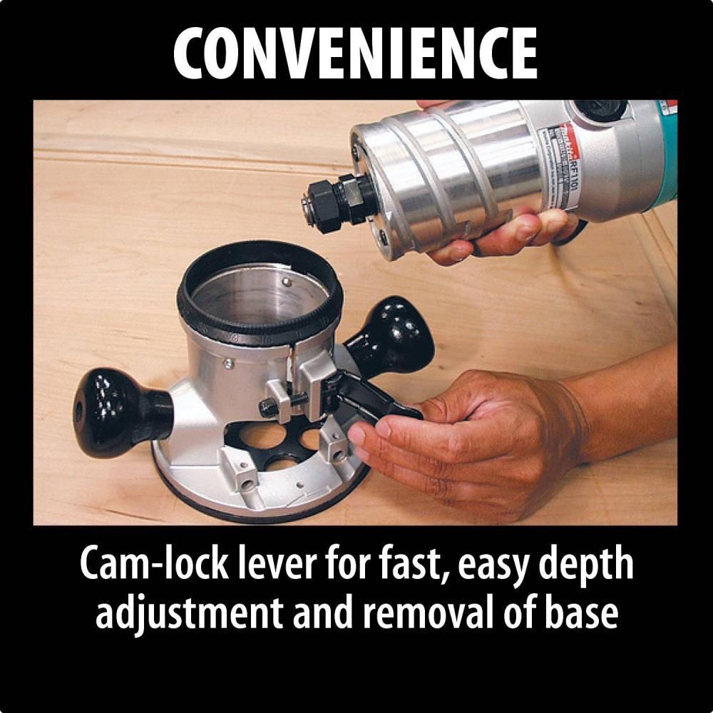 Makita 2-1/4 H.P. D-Handle Router, large image number 9