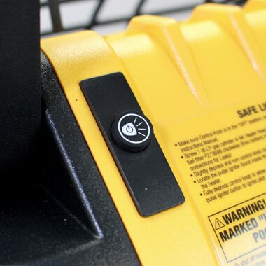 DEWALT DXH12B 12000 BTU Cordless Portable Propane Radiant Heater F332000  from DEWALT - Acme Tools