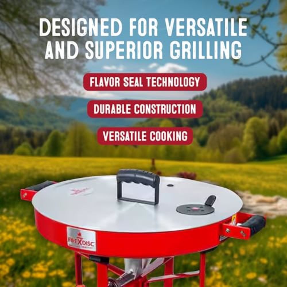 Firedisc 20 Inch 380 Ultimate Flattop Lid with Flavor Seal, large image number 6
