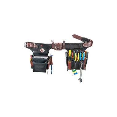 Occidental Leather Adjust-To-Fit Industrial Pro Electrician Tool Belt Set