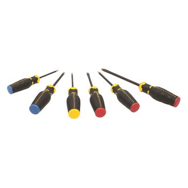 Stanley FATMAX Simulated Diamond Tip 6 pc. Screwdriver Set, large image number 1