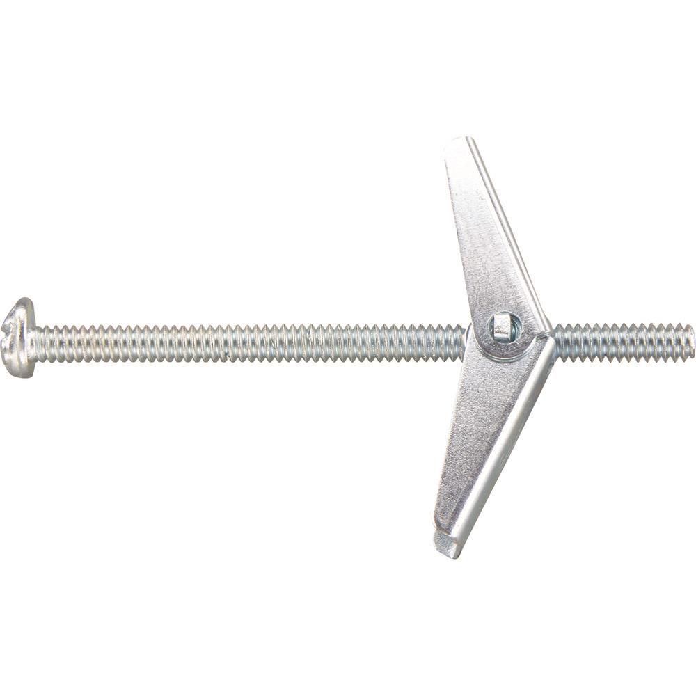 DEWALT 1/8 x 3 Inch Round Head Toggle Bolt Hollow-Wall Anchor 50 Pieces - 04031-PWR