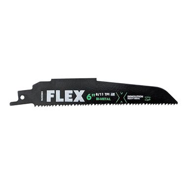 FLEX Demolition Reciprocating Saw Blade Set With Case 12pc, large image number 2