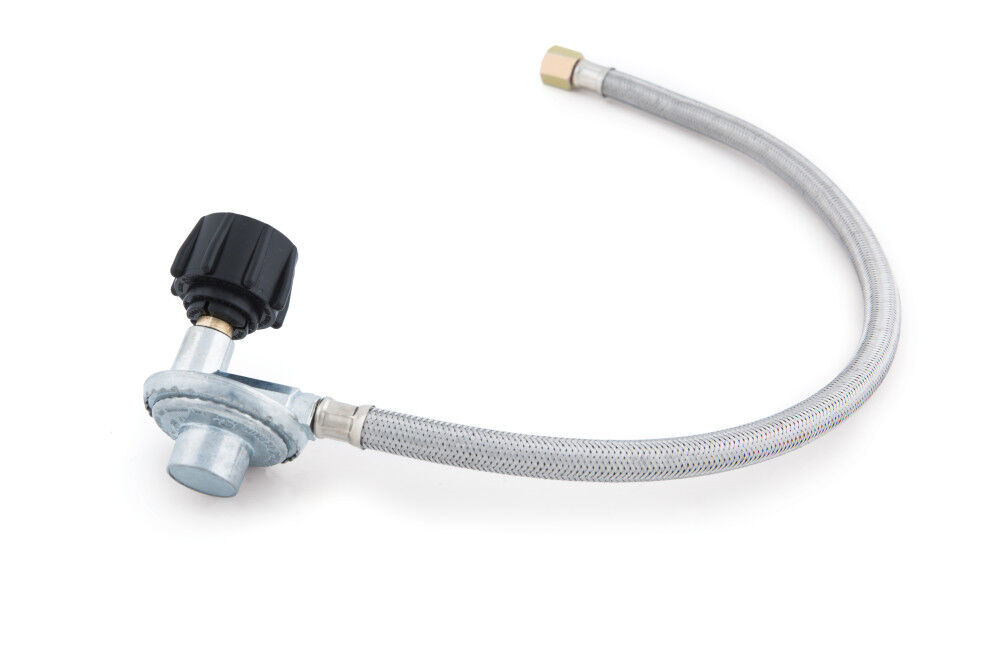 Broil King Braided Stainless Steel QCC1 Hose with Regulator – 68012