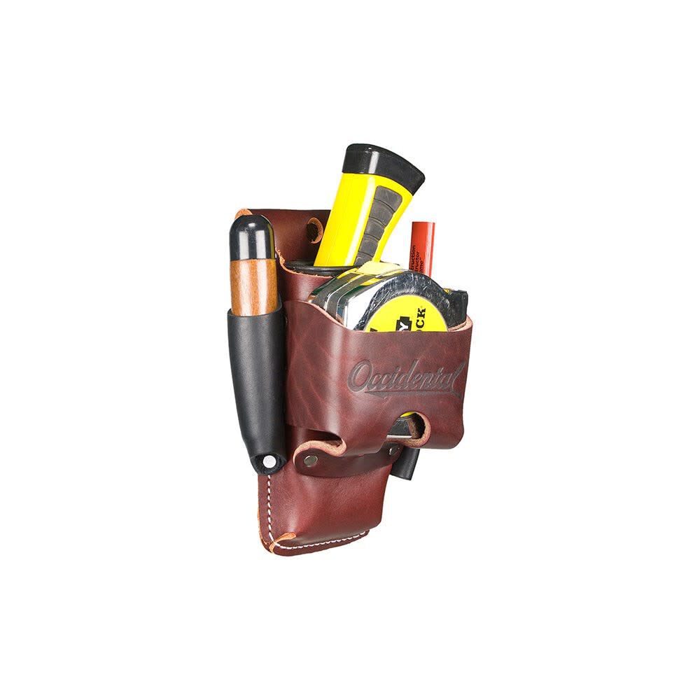 Occidental Leather 4-in-1 OxyRed Premium Leather Belt Worn Tool and Tape Holder, large image number 11