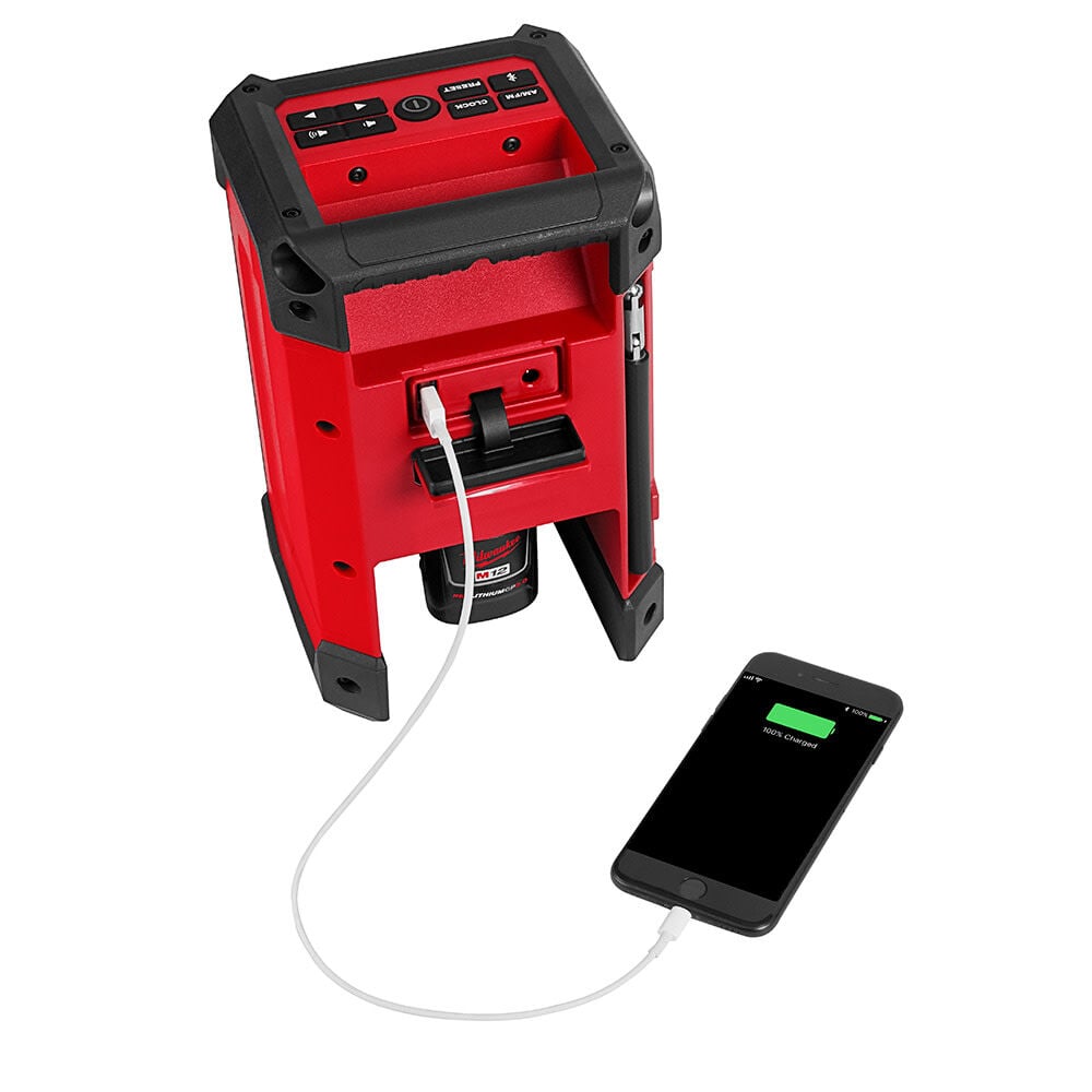 Milwaukee M12 Radio Charger M12 20ah Battery Kit 2951 20bat Simolary simolary.com 12