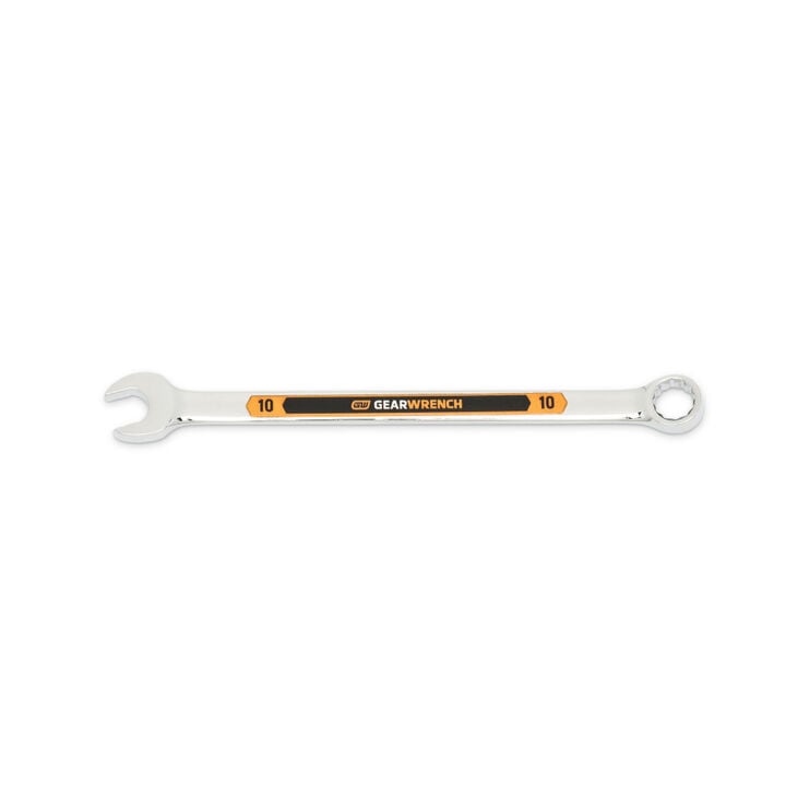 GEARWRENCH 10mm 12 Point Hi-Viz Long Pattern Combination Wrench, large image number 0