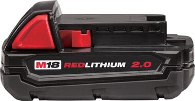 Milwaukee M18 REDLITHIUM 2.0Ah Compact Battery Pack, large image number 8