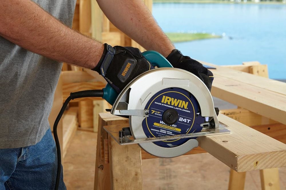 Irwin 7-1/4 Inch 24T Steel Circular Saw Blade, large image number 8