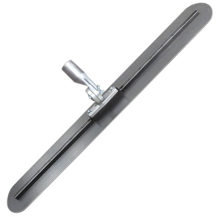 Kraft Tool Co 42 In. x 5 In. Round End Fresno with Adjustable Tooth Threaded Bracket