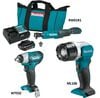Makita 12V CXT Impact Wrench, Ratchet & Flashlight Kit Bundle, small image number 2
