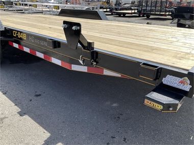 Doolittle Trailer Mfg 84in x 18' Equipment Trailer with Dove Tail 2022 Black, large image number 11