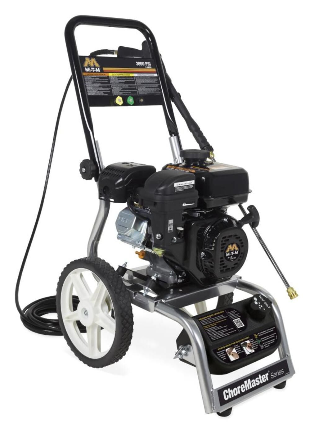 Mi T M ChoreMaster 3000 PSI 2.3 GPM Gas Powered Cold Water Pressure Washer with 3 Spray Tips, large image number 1