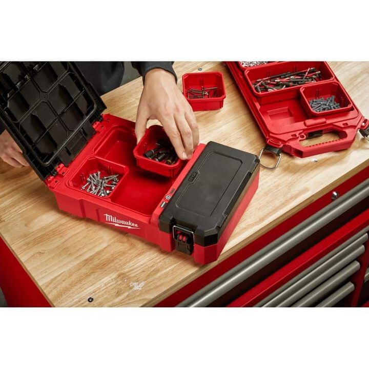Milwaukee M12 Packout Flood Light with USB, Dual Power Tower Light Bundle, large image number 7