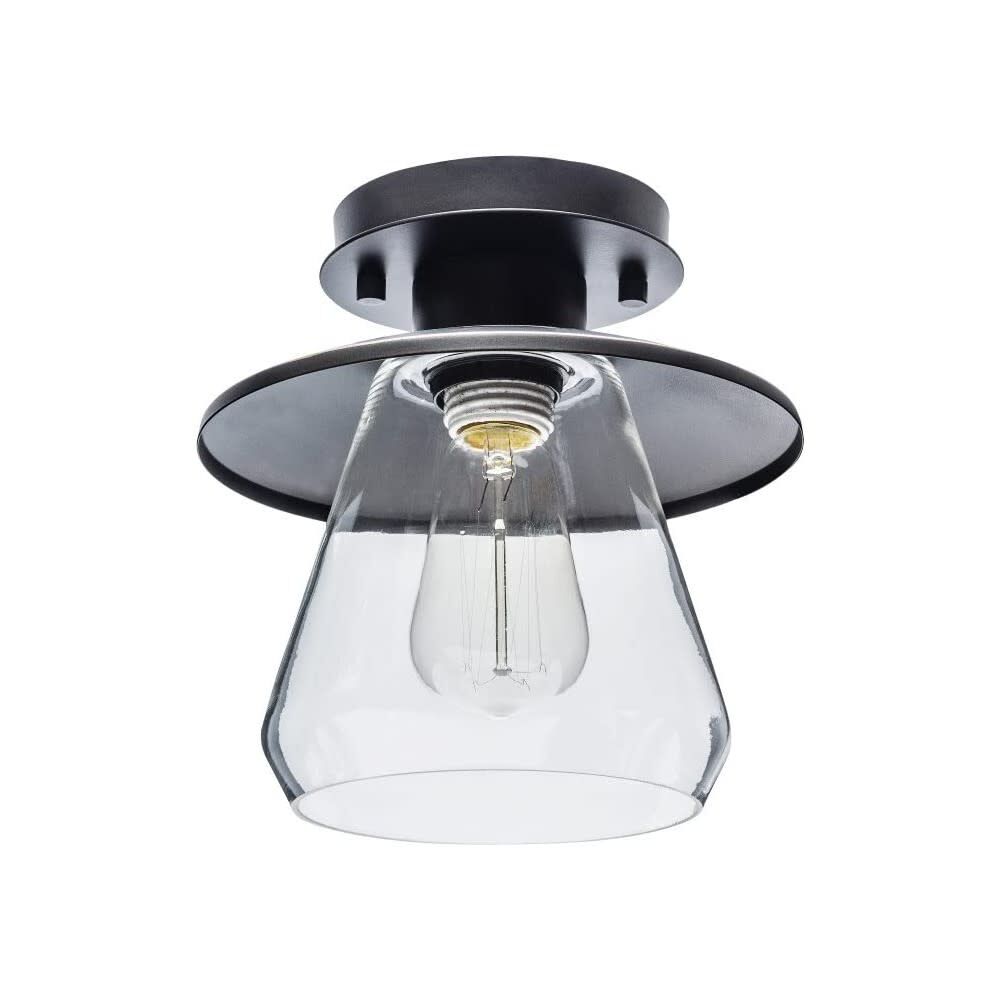 Globe Electric Nate Ceiling Light Oil Rubbed Bronze 60W E26, large image number 5