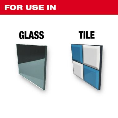 Milwaukee 3/8in Glass & Tile Bit, large image number 1