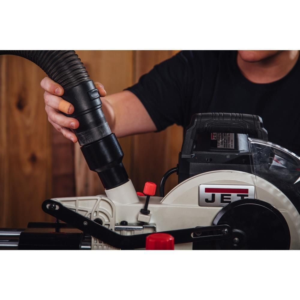 JET 10in Sliding Dual Bevel Compound Miter Saw, large image number 6