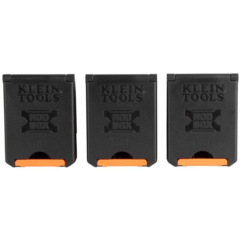 Klein Tools MODbox Tool Belt Pouch Clips 3 Pack – 55838MB