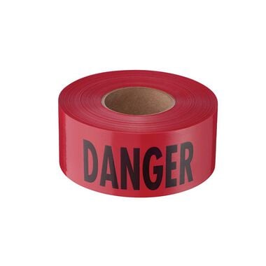 Empire Level 1000 ft. Premium Red Barricade Tape - Danger, large image number 1