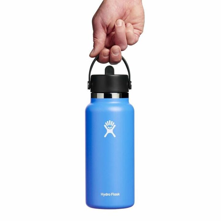 Hydroflask 32 Oz Stainless Steel Wide Mouth Water Bottle with Flex Cap, large image number 2