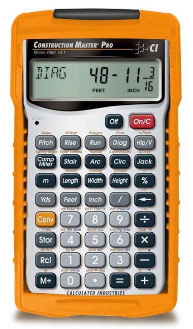 Calculated Industries Construction Master Pro Calculator