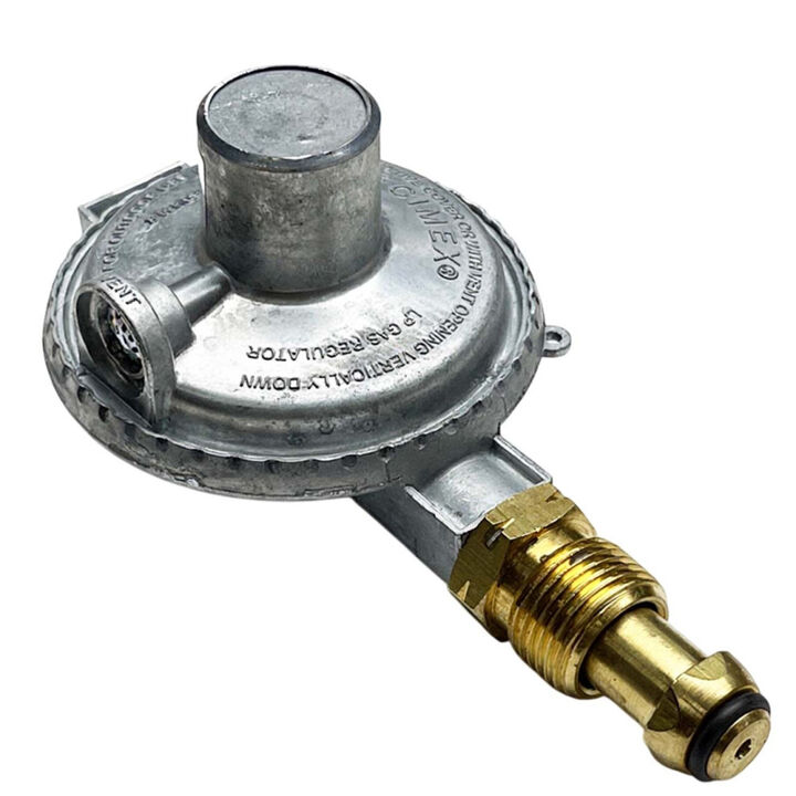 LB White Propane Gas Regulator with POL 11 Inch Preset 1 Stage Low Capacity