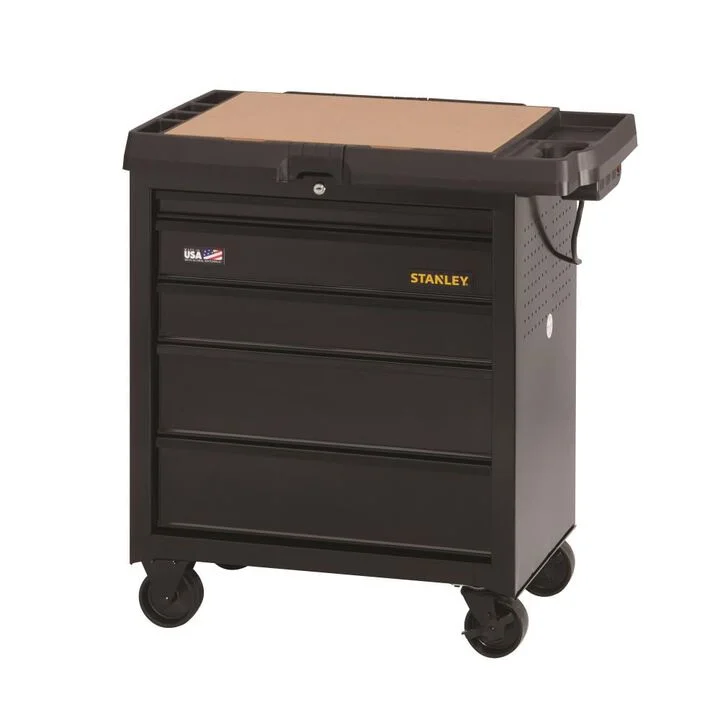 Stanley 31 in. W 100 Series 5-Drawer Mobile Workbench, large image number 2