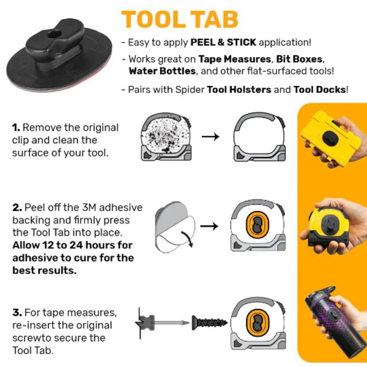 Spider Tool Holster Tape Measure Holster Set, large image number 3