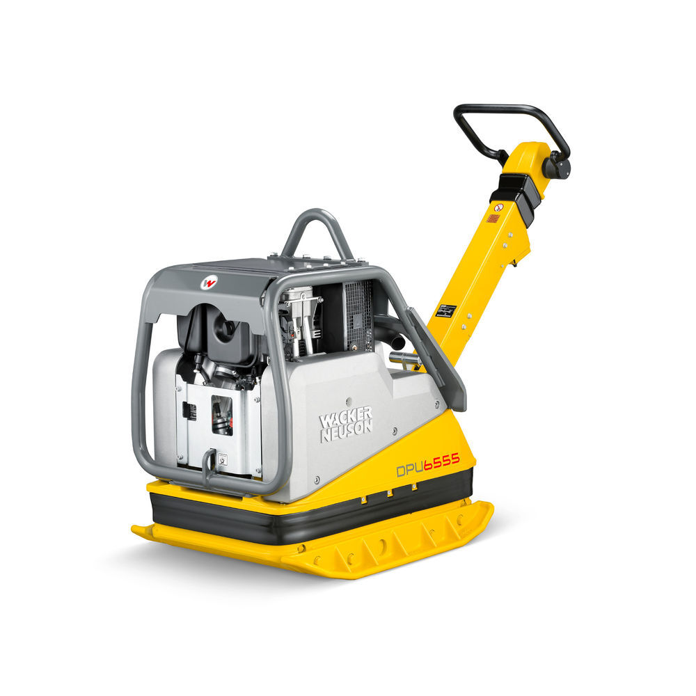Wacker Neuson DPU6555Hech 4 Stroke 14.1HP Reversible Vibratory Plate Compactor, large image number 1