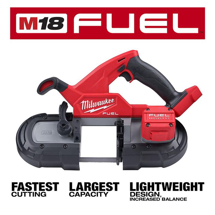 Milwaukee Promotional M18 FUEL Compact Band Saw (Bare Tool), large image number 2