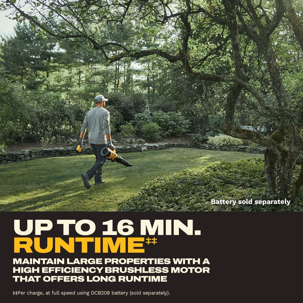 DEWALT 20V MAX XR Brushless Cordless Blower (Bare Tool), large image number 5