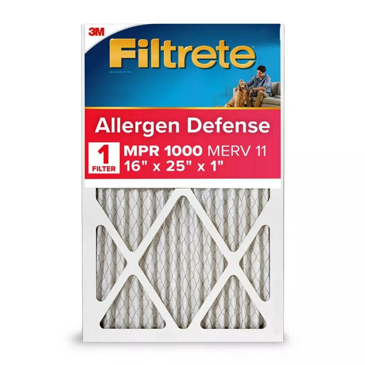 3M Filtrete 16 x 22 x 1-Inch 1000 MPR MERV 11 Allergen Defense Furnace Air Filter, large image number 0